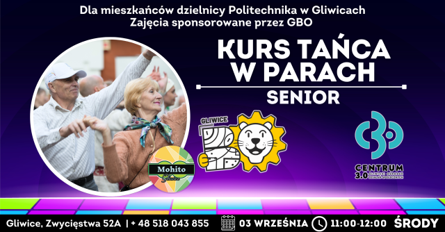 Zajęcia taneczne dla seniorów I Politechnika I GBO 2025