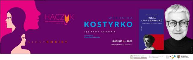 Weronika Kostyrko. Spotkanie autorskie