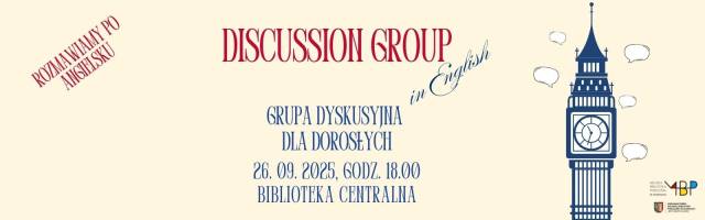 Discussion Group for Adults