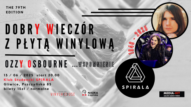 Dobry wieczór z płytą winylową - OZZY OSBOURNE ...wspomnienie