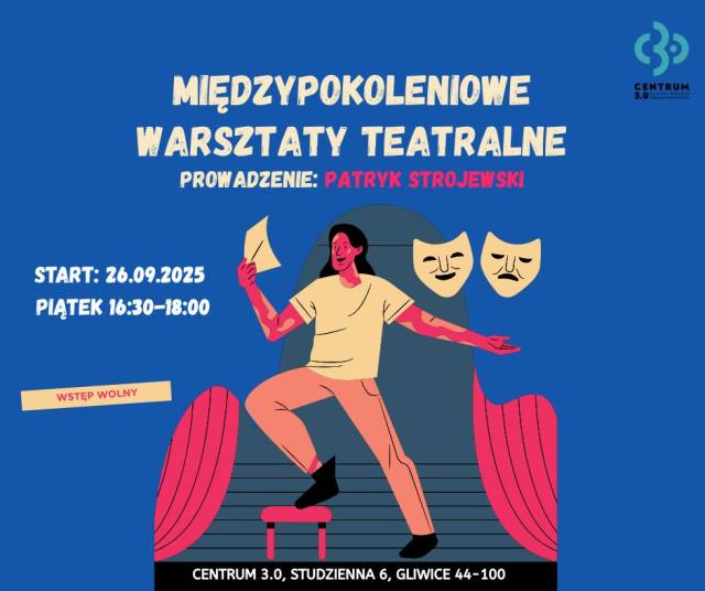 Międzypokoleniowe warsztaty teatralne