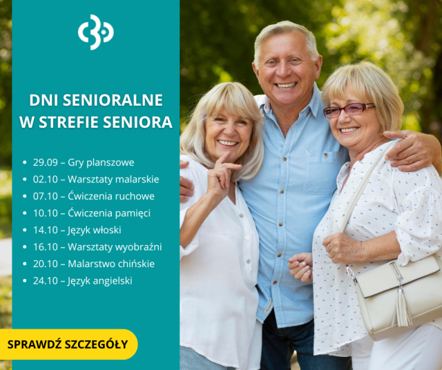 Dni Senioralne w Strefie Seniora w Gliwicach