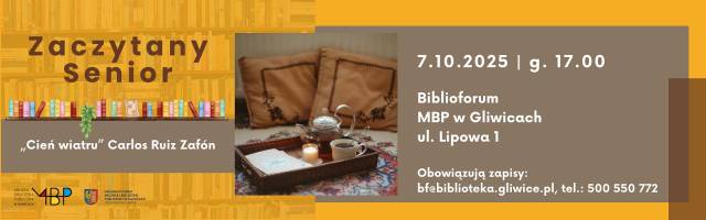 Zaczytany senior – Cień wiatru — C. R. Zafon