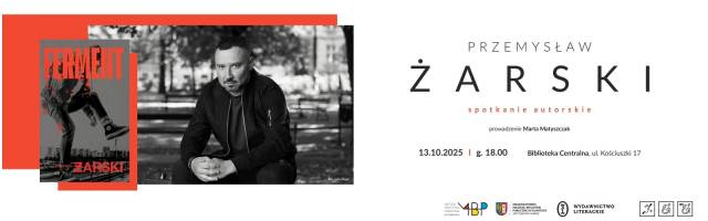 Przemysław Żarski — spotkanie autorskie