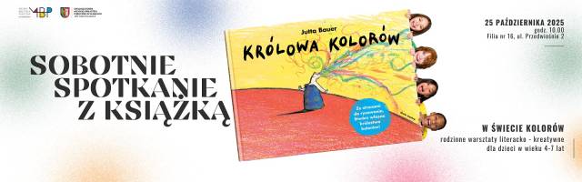 Sobotnie spotkanie z książką — Królowa kolorów