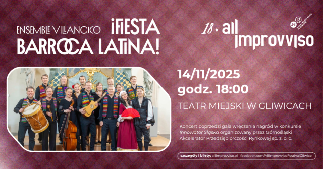 Koncert All'improvviso - FIESTA BARROCA LATINA