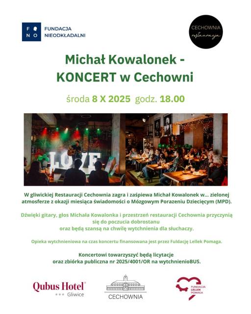 Michał Kowalonek – KONCERT w Cechowni