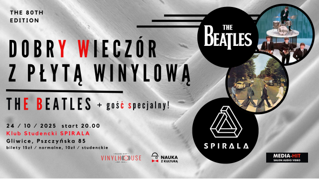 Dobry wieczór z płytą winylową - The Beatles +gość specjalny!