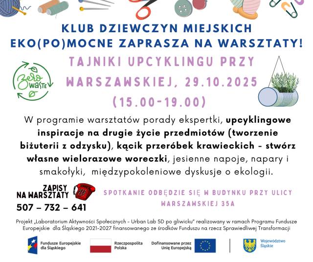 Tajniki Upcyklingu przy Warszawskiej 